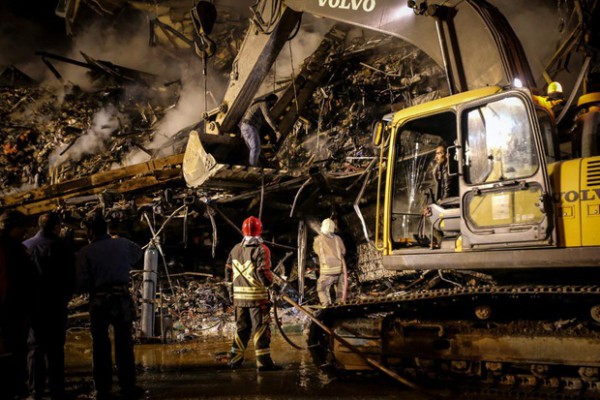 تسلیت به خانواده های شهدا آتشنشان و آسیب دیدگان ساختمان پلاسکو